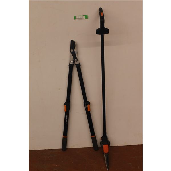 * Fiskars Pruning Shears, Wheeled Grass Trimmer