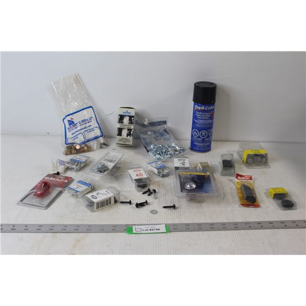 Assorted Electrical Parts - Plugs, Plates, Faceplates