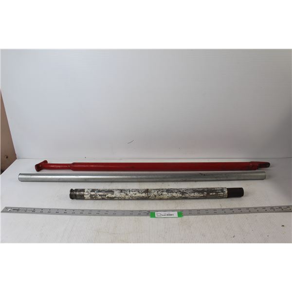 36" Steel Pipe, 3/4" Socket Extension, Tire Wrench