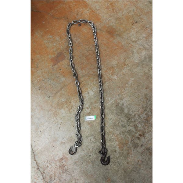 6' Chain With Hooks