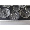 Image 2 : Clear Glass - (6) Bowls, (7) Small Plates, Cup, (3) Trays, Lid