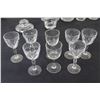 Image 5 : Assorted Clear Glass - Cups, Container, Lid