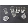 Image 7 : Assorted Clear Glass - Cups, Container, Lid