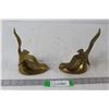 Image 1 : (2) Brass Birds