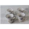 Image 5 : Butter Dish, (8) Cups, (4) Plates