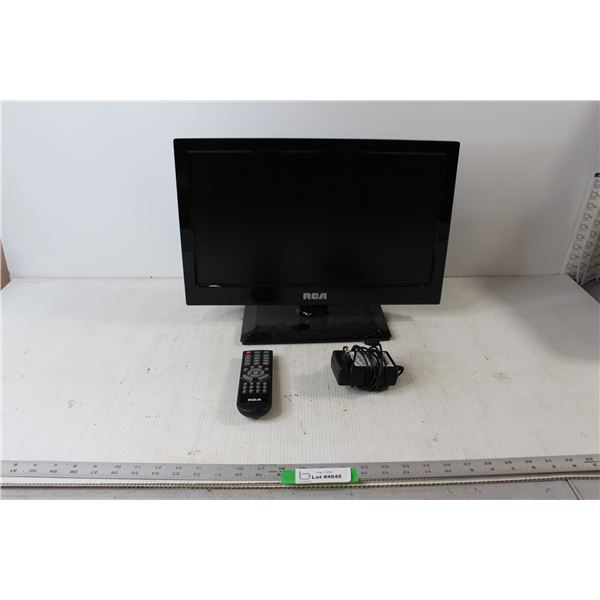 RCA Monitor With Remote and Plug