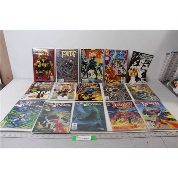 DC and Marvel(2) Fate Comics, (2) Fantastic 4 Comics, (4) Azrael Comics, (5) The Spectre Comics, (2)
