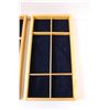 Image 4 : (3) Drawer Insert Trays (Velvet Lined) - 13.5" x 7" - Jewelry Organizers