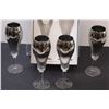 Image 4 : Wedding Wine Glass Set (Bride & Groom, Best Man & Maid of Honour)