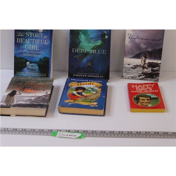 (6) Books: Dark Water, Happy Days, Deep Blue, Misc.