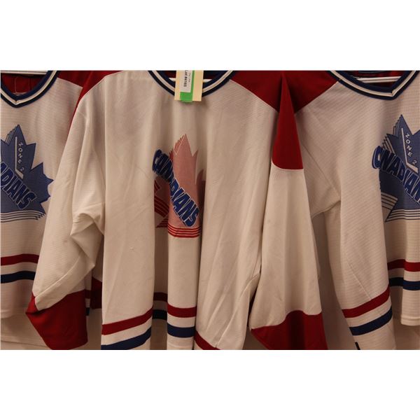 (3) Canadians Hockey Jerseys - Size Adult Large & Small