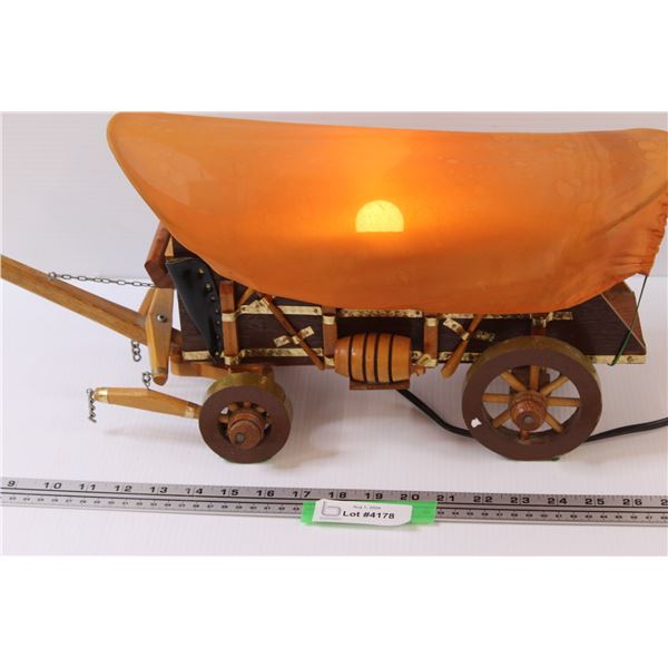 Covered Wagon Lamp - Works