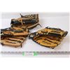Image 1 : (3) Baseball Gloves: Rawlings, Louisville, Spalding