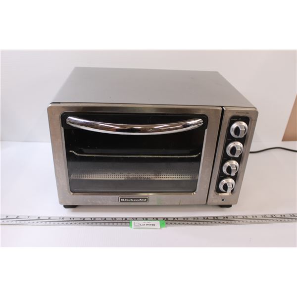 Kitchen Aid Countertop Oven - Powers On, as is - 18" x 13" x 11"