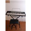 Image 1 : Casio Electric Piano & Stool - Works