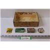 Image 1 : White Owl Box, Westclox Pocket Watch Matches Misc.