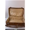 Image 1 : Vintage Suit Case The Clipper a Leather Suspenders 15'' X 24'' X 7''