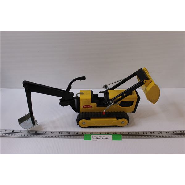 Tonka Back Hoe Front Loader Model As is