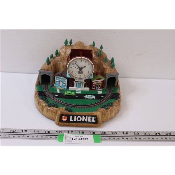 Lionel Clock Missing train As is