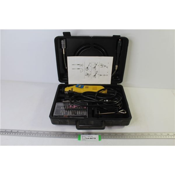 Power Fist Rotary Tool Kit w/Accessories in Case