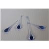 Image 2 : (4) Glass Water Drips in Case (1 1/2")