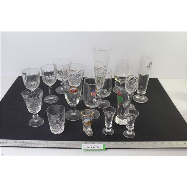 Assortment of Glasses (some crystal)