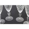 Image 4 : (8) Pinwheel Glasses w/Etched Flower Design
