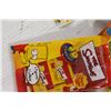 Image 8 : Assorted Simpsons Candy Wrappers, Candy, Assorted Simpsons Figurines, Empty Simpsons Orange Crush Bo