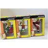 Image 4 : (3) Simpsons Holiday Ornaments and Display