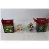 Image 4 : (2) Carlton Cards Simpsons Ornaments - Homer, Bart and Lisa