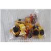 Image 2 : (14) Simpsons Figurines, Pins, Card Game, PlayStation 2 Simpsons Road Rage, Assorted Simpsons Collec