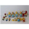 Image 4 : (14) Simpsons Figurines, Pins, Card Game, PlayStation 2 Simpsons Road Rage, Assorted Simpsons Collec