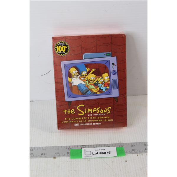 The Simpsons Complete 5th Season Collectors Edition Still Sealed