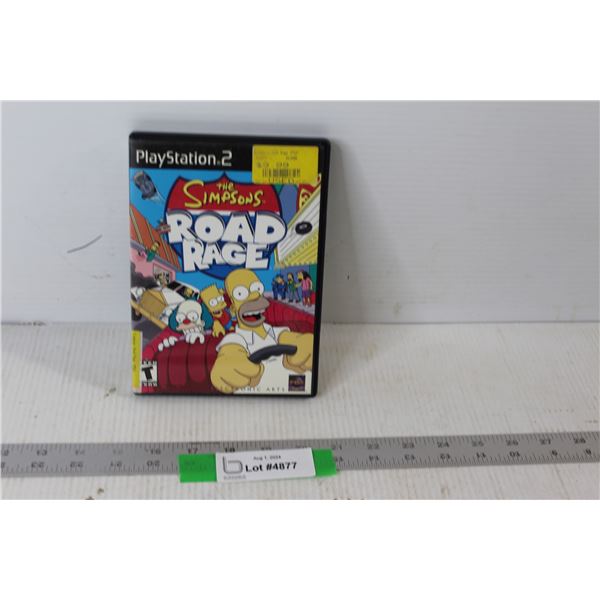 PlayStation 2 The Simpsons Road Rage