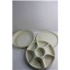 Image 3 : (3) Tupperware and Rubbermaid Serving Platters