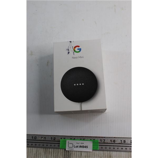 Google Nest Mini Speaker Assistant