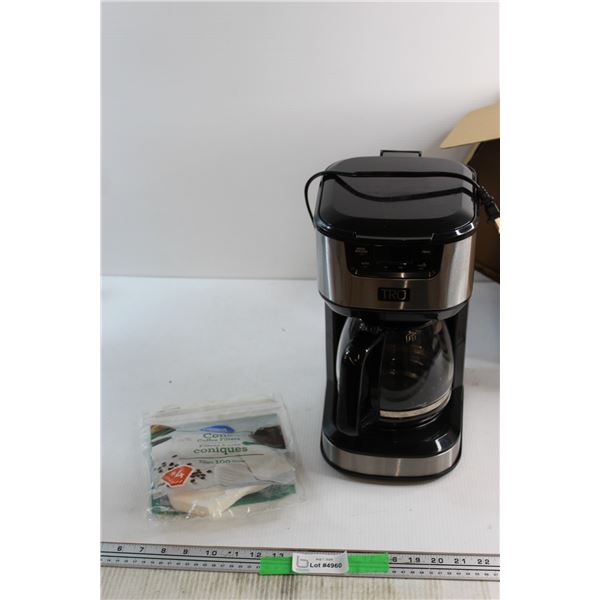 Tru Coffee Machine and Cone Coffee Filters - Tested