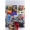 Image 3 : Assorted Books and 50L Tote