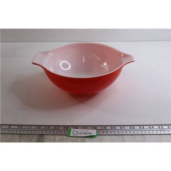 Pyrex Red Bowl