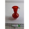 Image 1 : Red Art Glass Vase