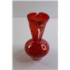 Image 4 : Red Art Glass Vase