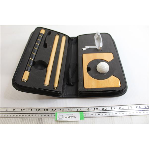 Mini Travel Golf Putting Set