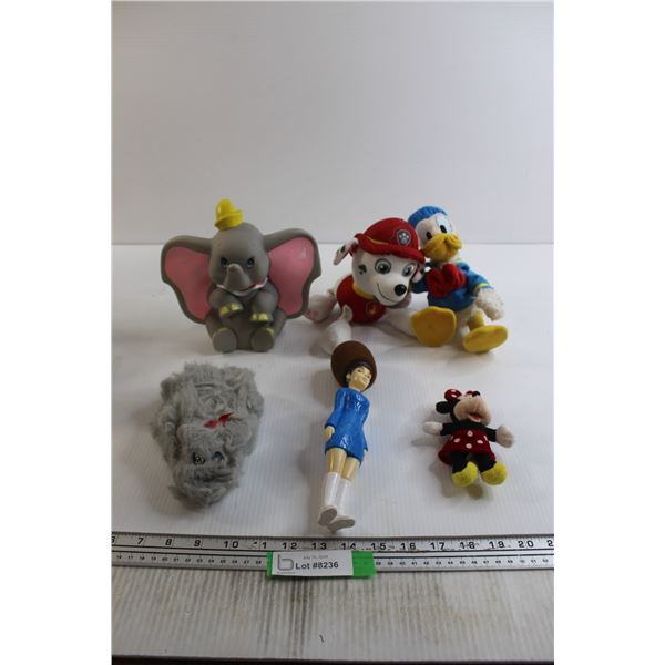 (3) Plushes - Paw Patrol, Assorted Kids Toys