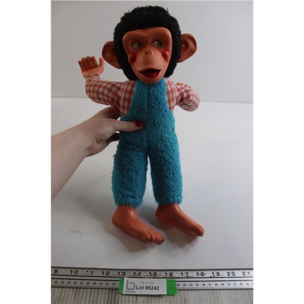 Monkey Plush with Hard Parts