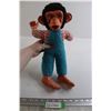 Image 1 : Monkey Plush with Hard Parts