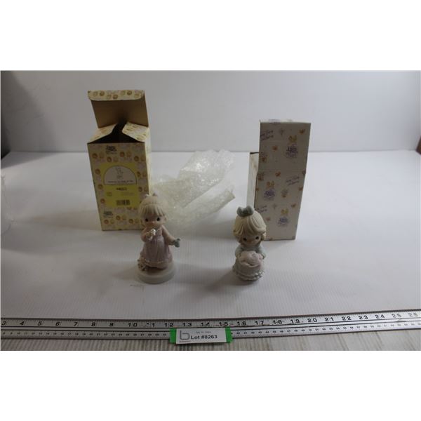 (2) Precious Moments Figurines