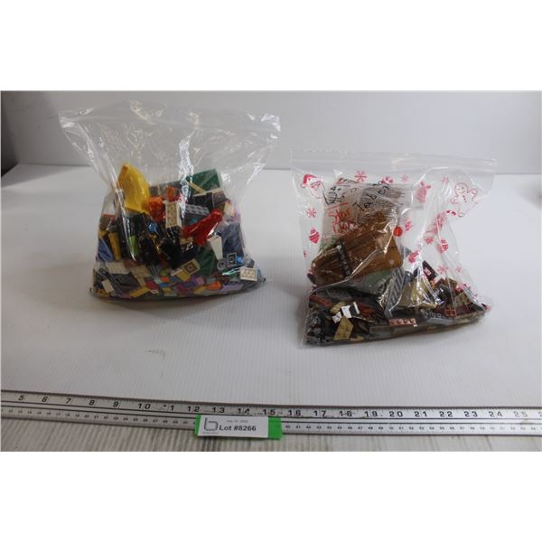 (2) Bags of LEGO