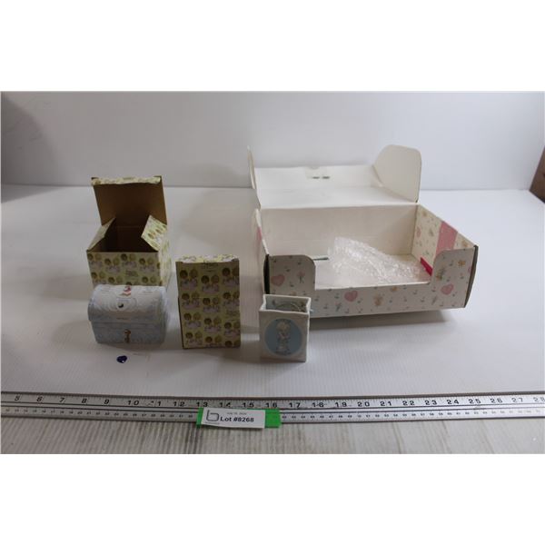 (2) Precious Moments Decorations