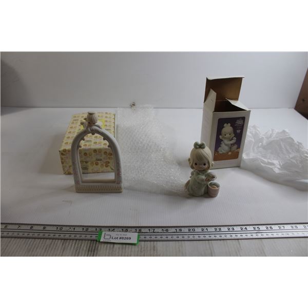 (2) Precious Moments Decorations