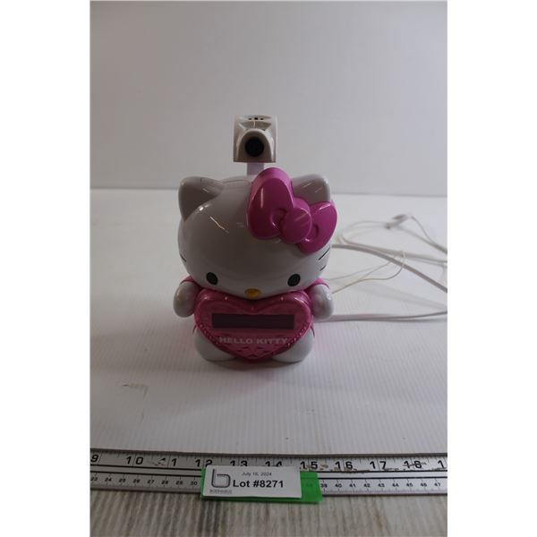 Hello Kitty Clock - Turns On